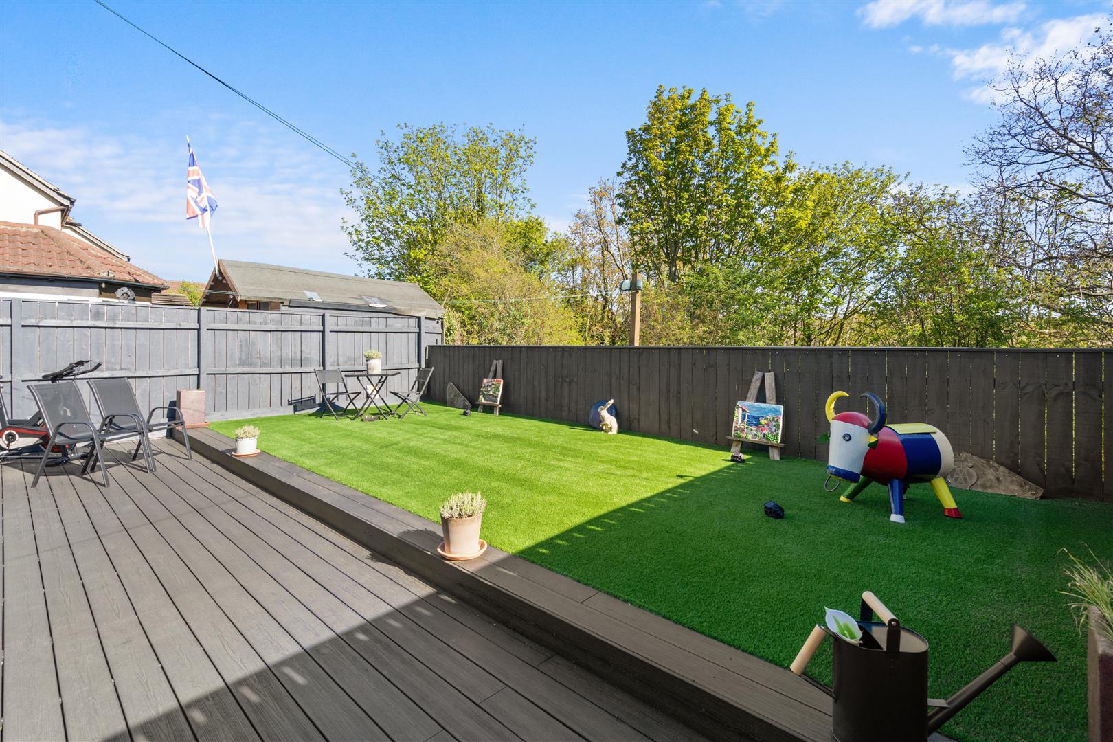 South Facing Rear Garden